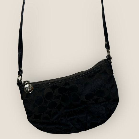Coach | Y2K Sateen Crossbody Bag | Black - Picture 2 of 6